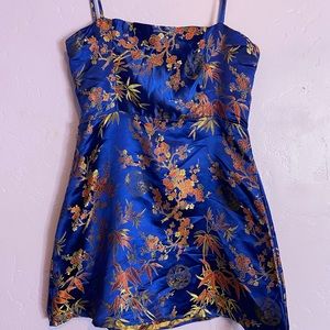 Oriental Mini Dress